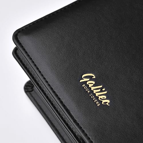 Miniatura 14 de GALILEO Funda doble AA para libro grande y 12 pasos y 12 tradiciones, regalo AA, Alcohólicos Anónimos, piel sintética, soporte para monedas, fundas