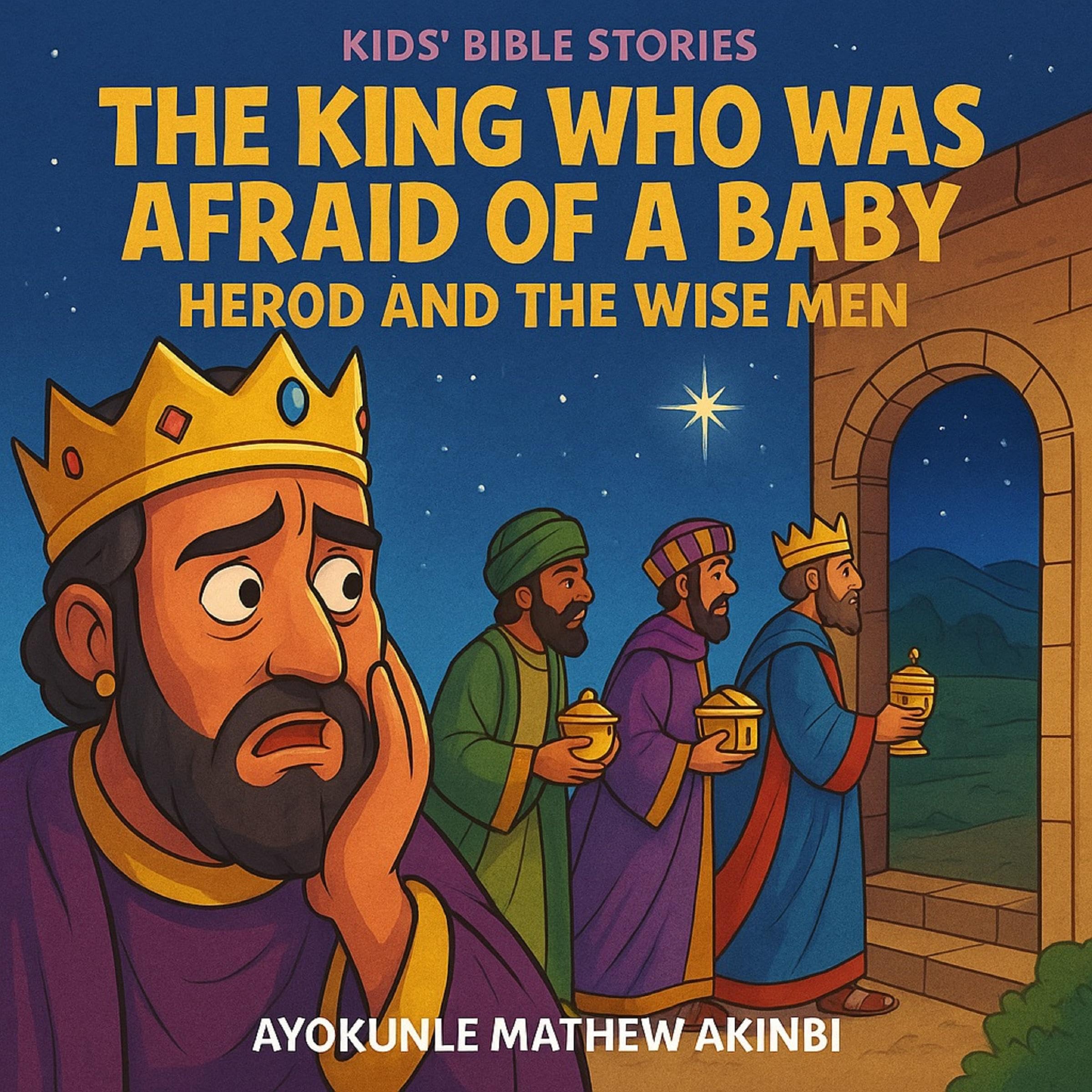 Cover art for The King Who Was Afraid of a Baby Herod and the Wise Men