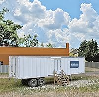 Vista 1 de Walthers, Inc. Kit de remolque de almacenamiento para obras de construcción