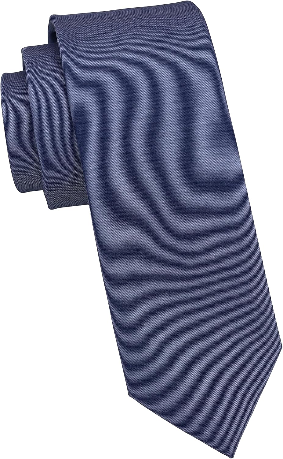 DKNY Men’s Navy Blue Solid & Pattern Necktie | Modern Formal & Business Tie
