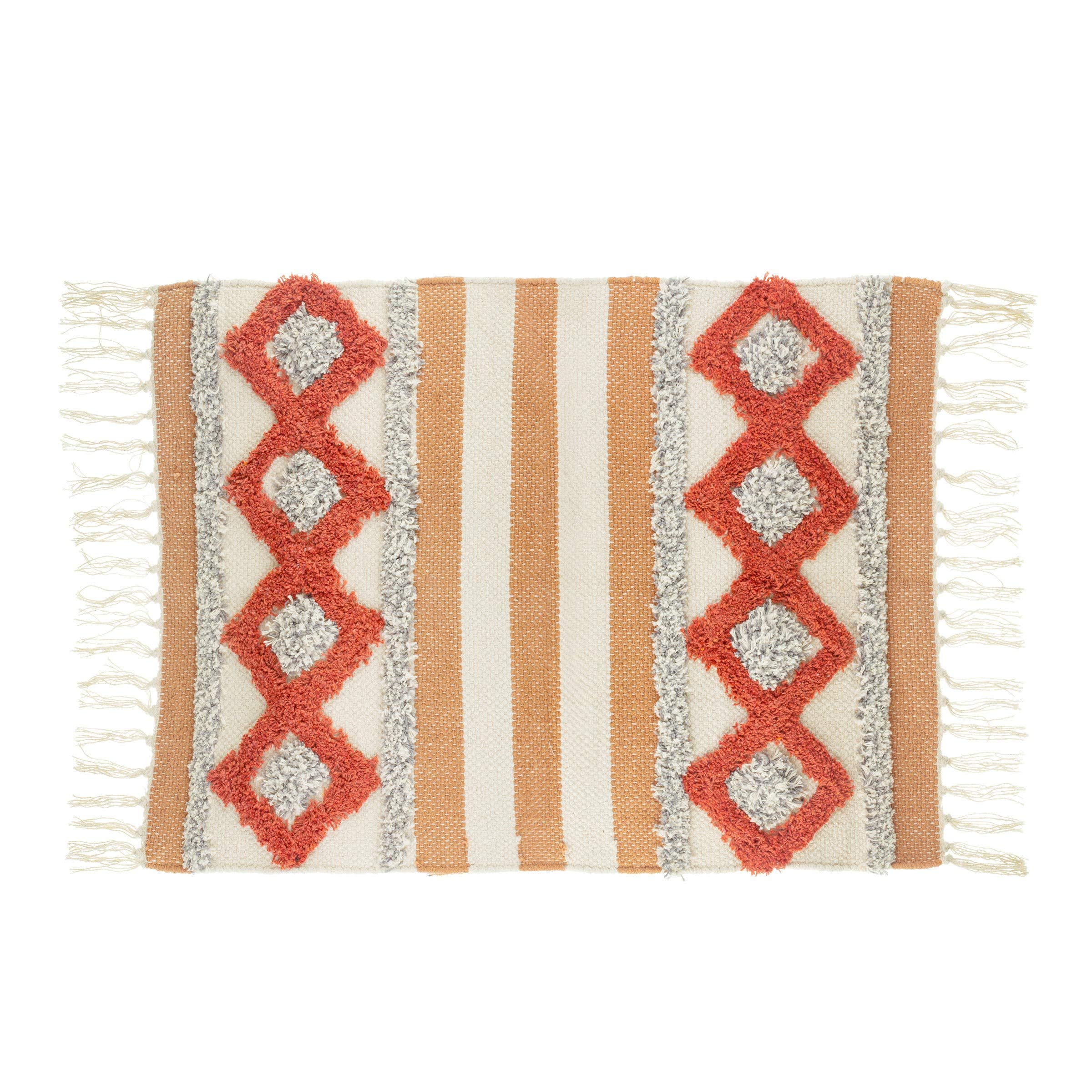 Sass & Belle Orange Beau-Lilly Arizona Tufted Rug