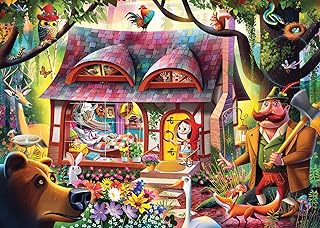 Comprar Ravensburger - Puzzle Caperucita Roja 1000 Piezas Para Adultos, Pegamento Para Enmarcar, Rompecabezas, Regalos, 70x50cm The Forest Stewardship Council