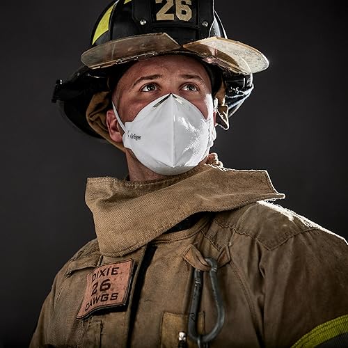 Miniatura 8 de Dräger Máscaras X-plore 1750 C N95 fabricadas en los Estados Unidos | 20 respiradores aprobados por NIOSH, ajuste universal
