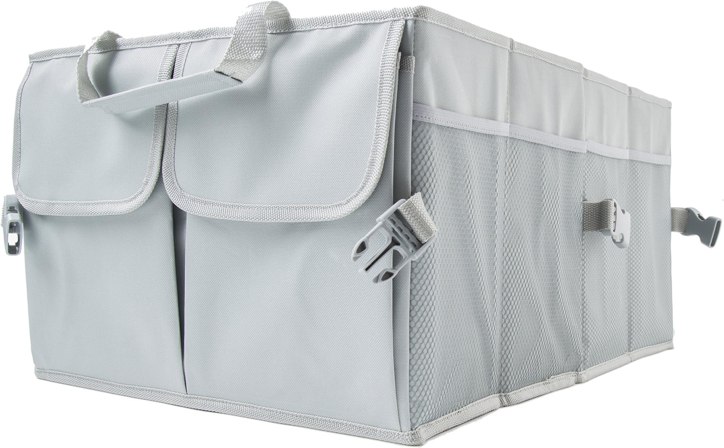 Heavy Duty Car Trunk Organizer- The Perfect Premium Organizer for your Car, Truck, SUV or Van made with Rugged Construction