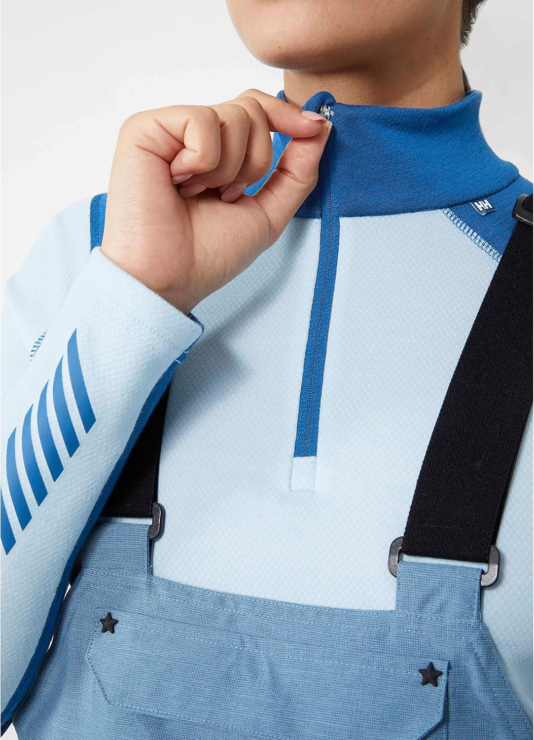 Helly-Hansen LIFA Merino Midweight Half Zip Base Layer Top - Women's Performance for Outdoor Adventures, Hiking & Travel - Image 5