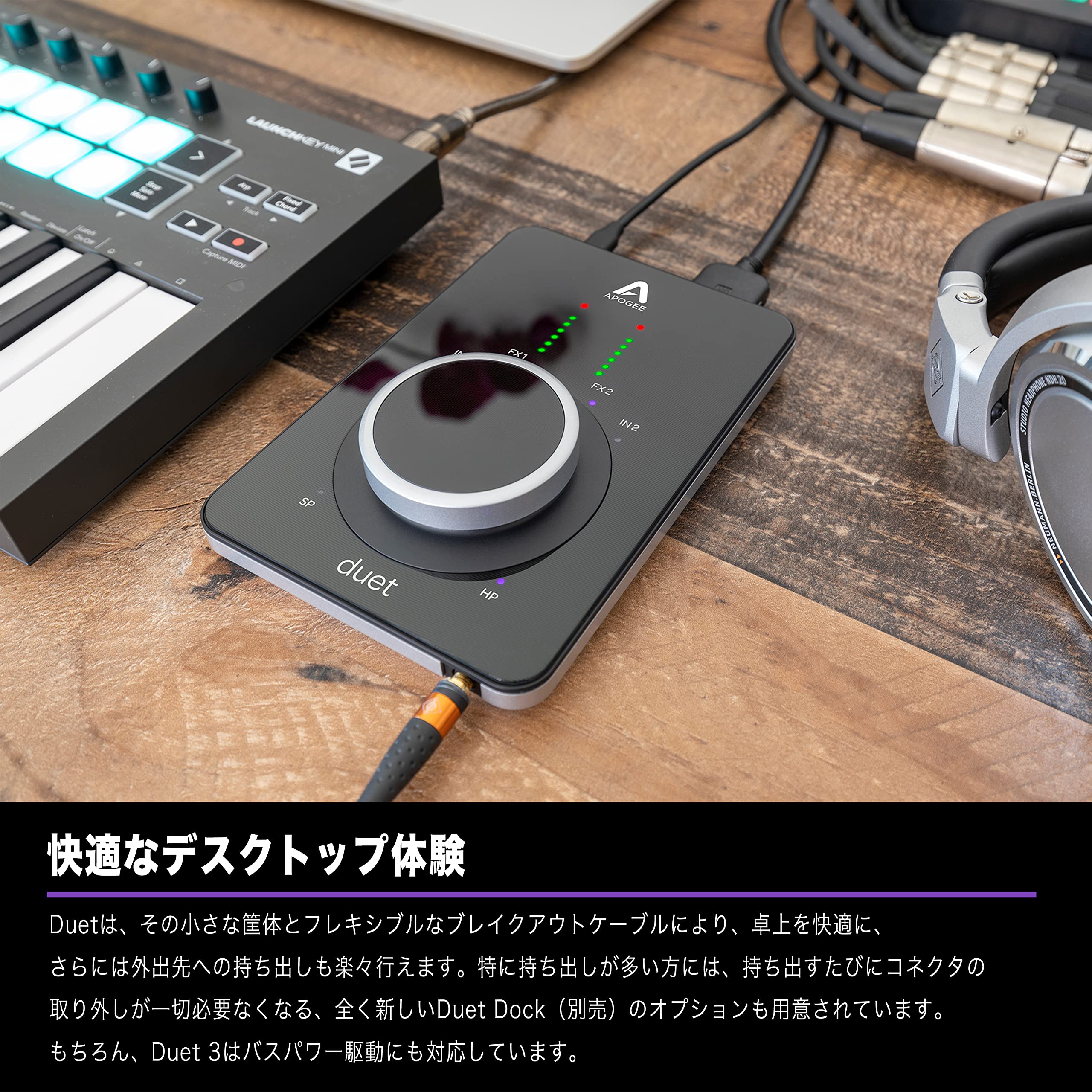 Amazon.co.jp: Apogee オーディオインターフェース Duet 3 Mac 
