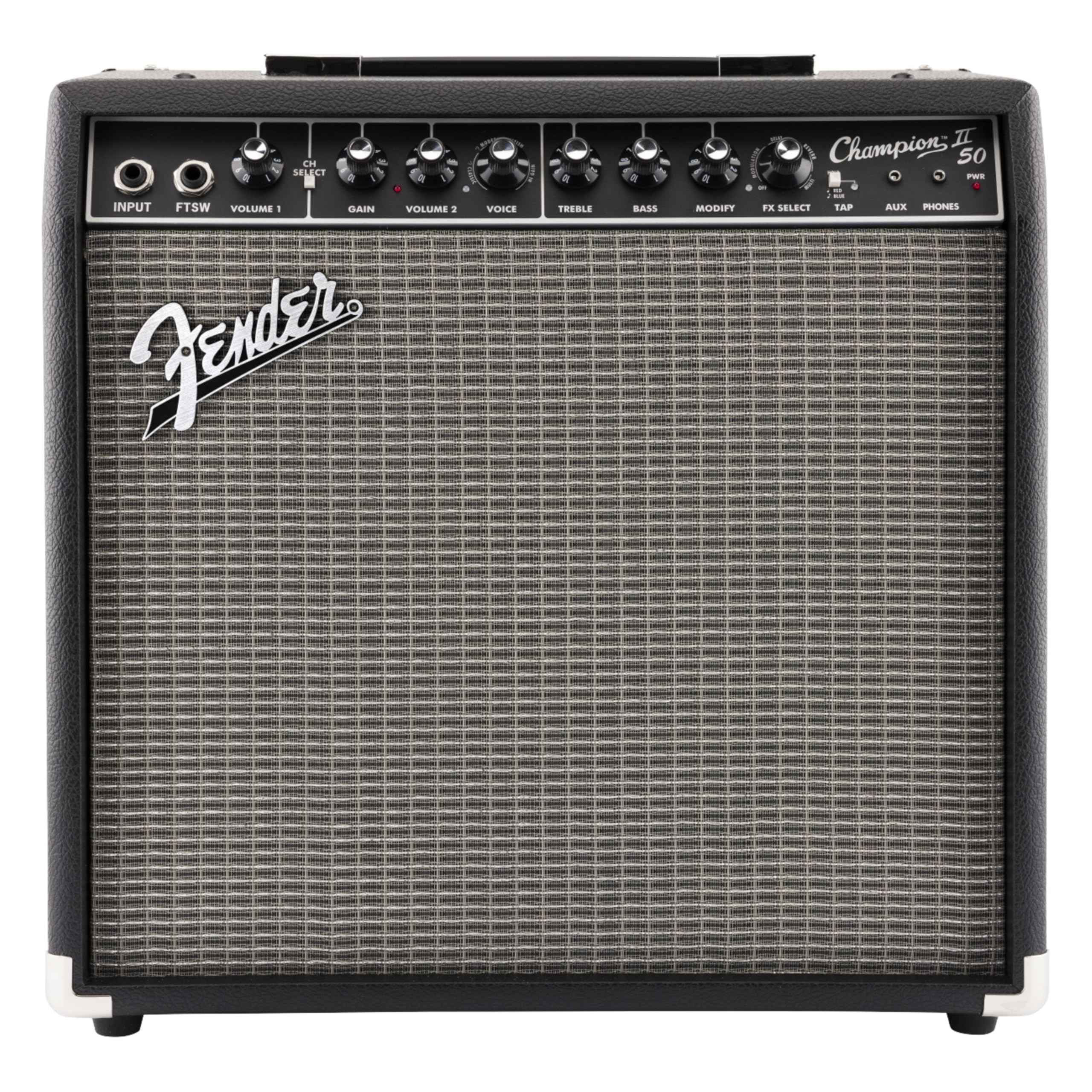 Fender Champion II 50 - Amplificatore combo a stato solido per chitarre elettriche