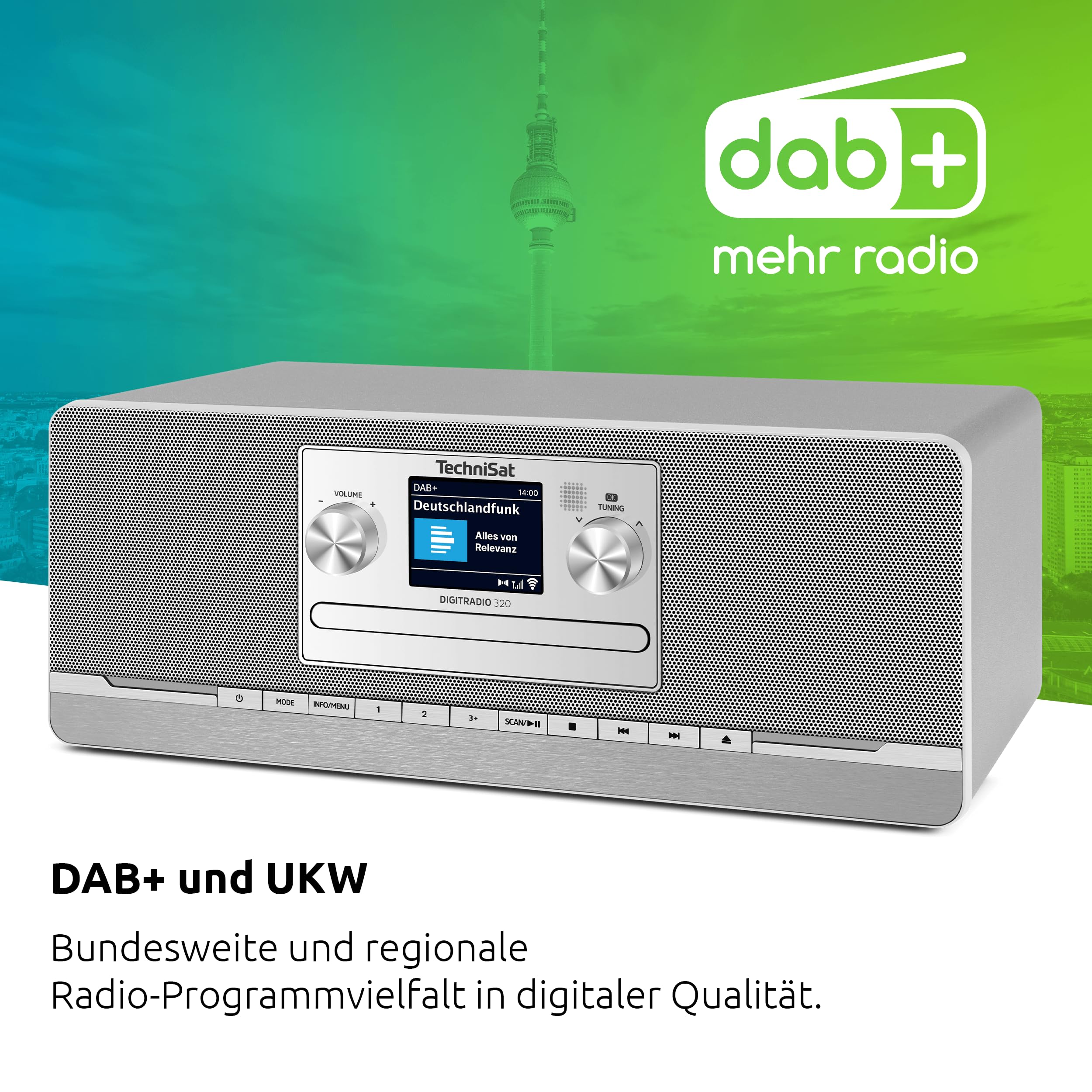 TechniSat DIGITRADIO 320 – Stereo Digitalradio – Bild 2
