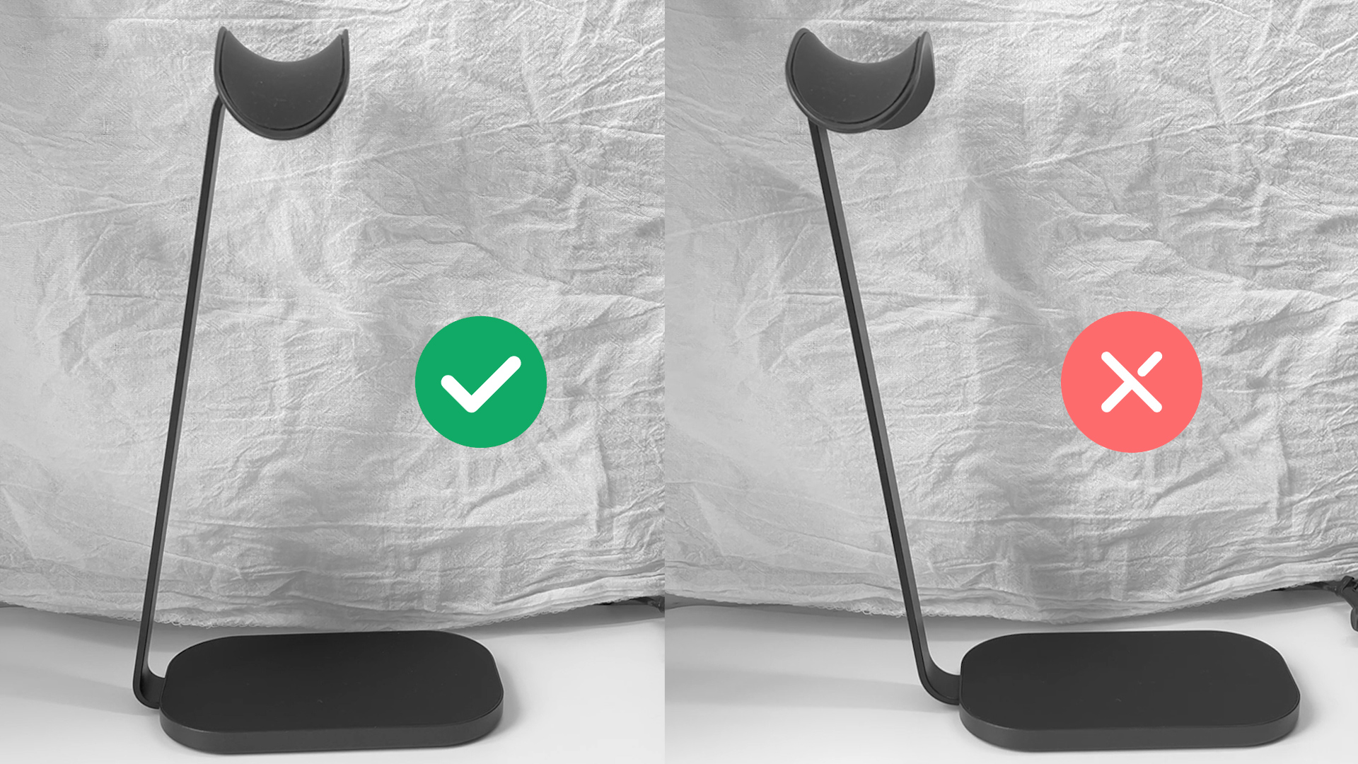 Amazon.com: VICHYIE Headphone Stand, Headset Holder for Desk