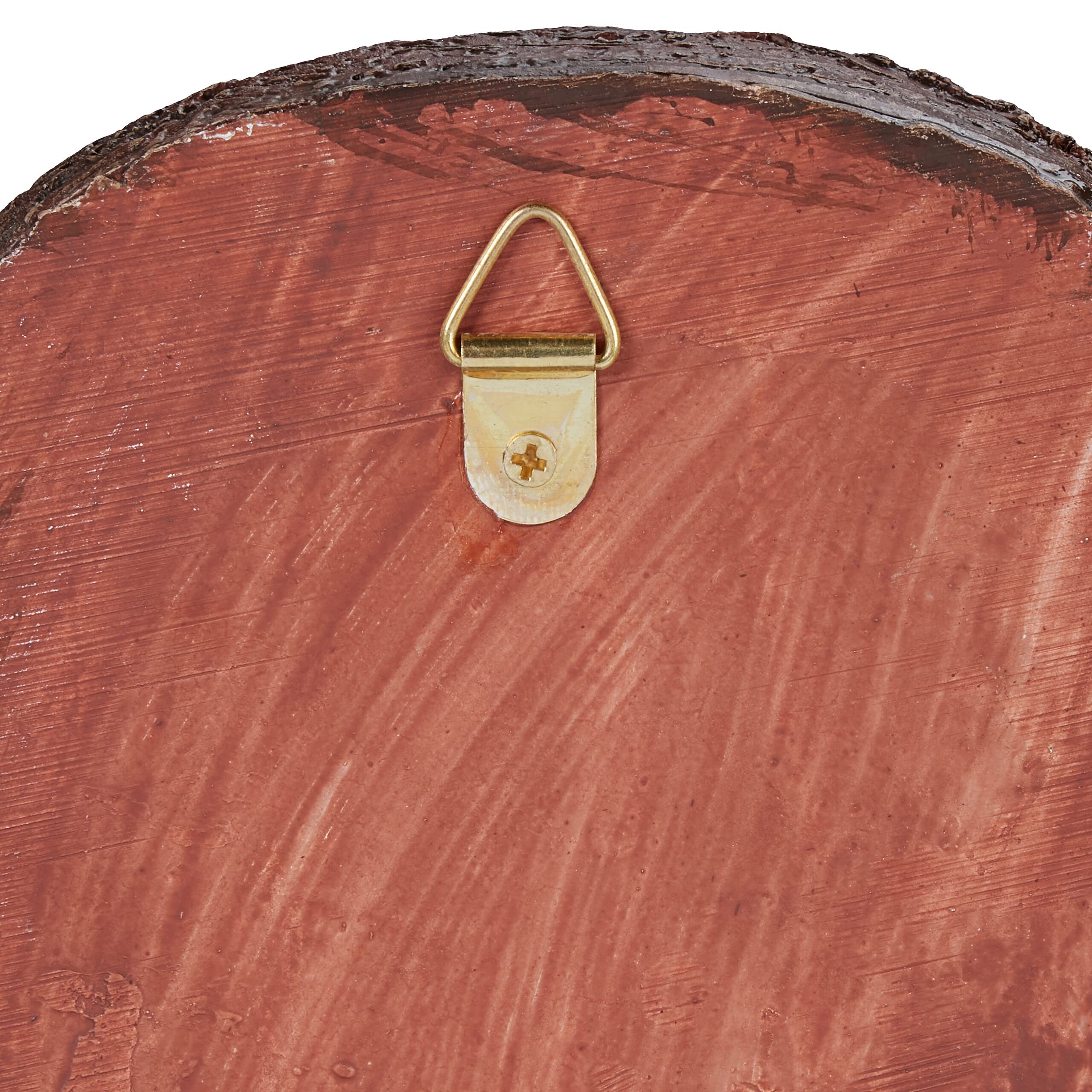 Relaxdays Decoración Árbol Gnomo en la Ventana, Resistente a la Intemperie, para Colgar, 17 x 12 x 4,5 cm, Multicolor