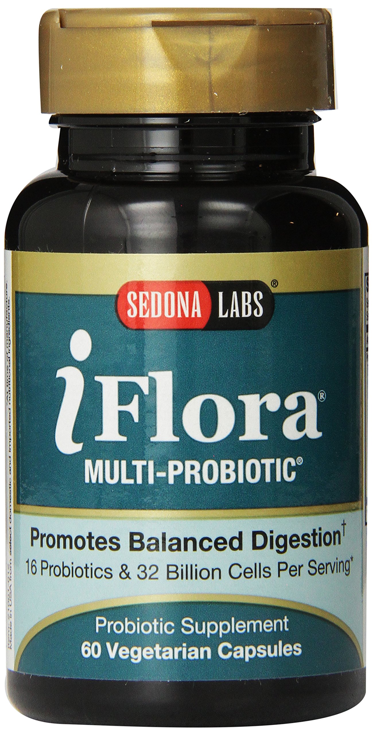 Iflora Multi-Probiotic Formula, Capsules, 60 Count