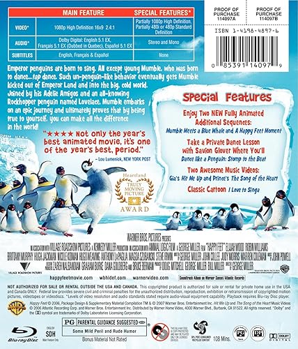 Miniatura 2 de Happy Feet Blu-ray