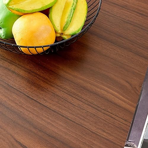 Miniatura 59 de Mesa auxiliar de 2 niveles, moderna mesa de centro rectangular para sala de estar con estante de almacenamiento para decoración de sala de estar,