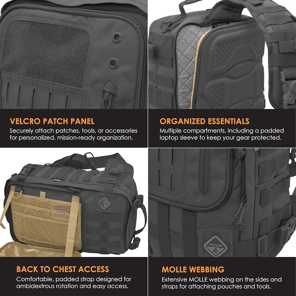 Amazon.com: Sidewinder(TM) Full-Sized Laptop Sling Pack by