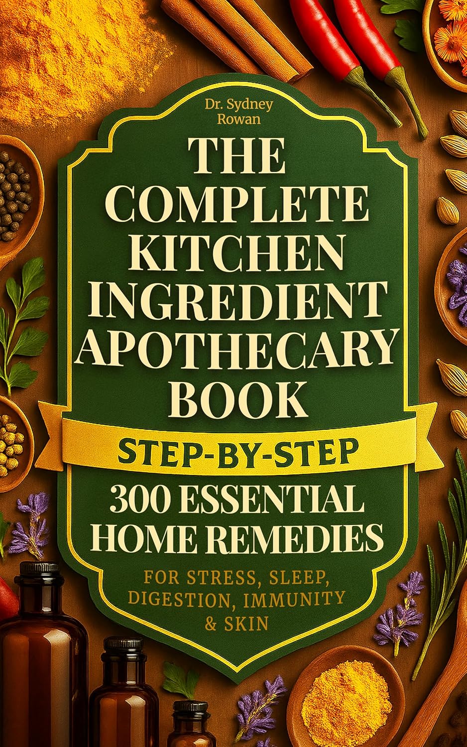 THE COMPLETE KITCHEN INGREDIENT APOTHECARY BOOK: 300...
