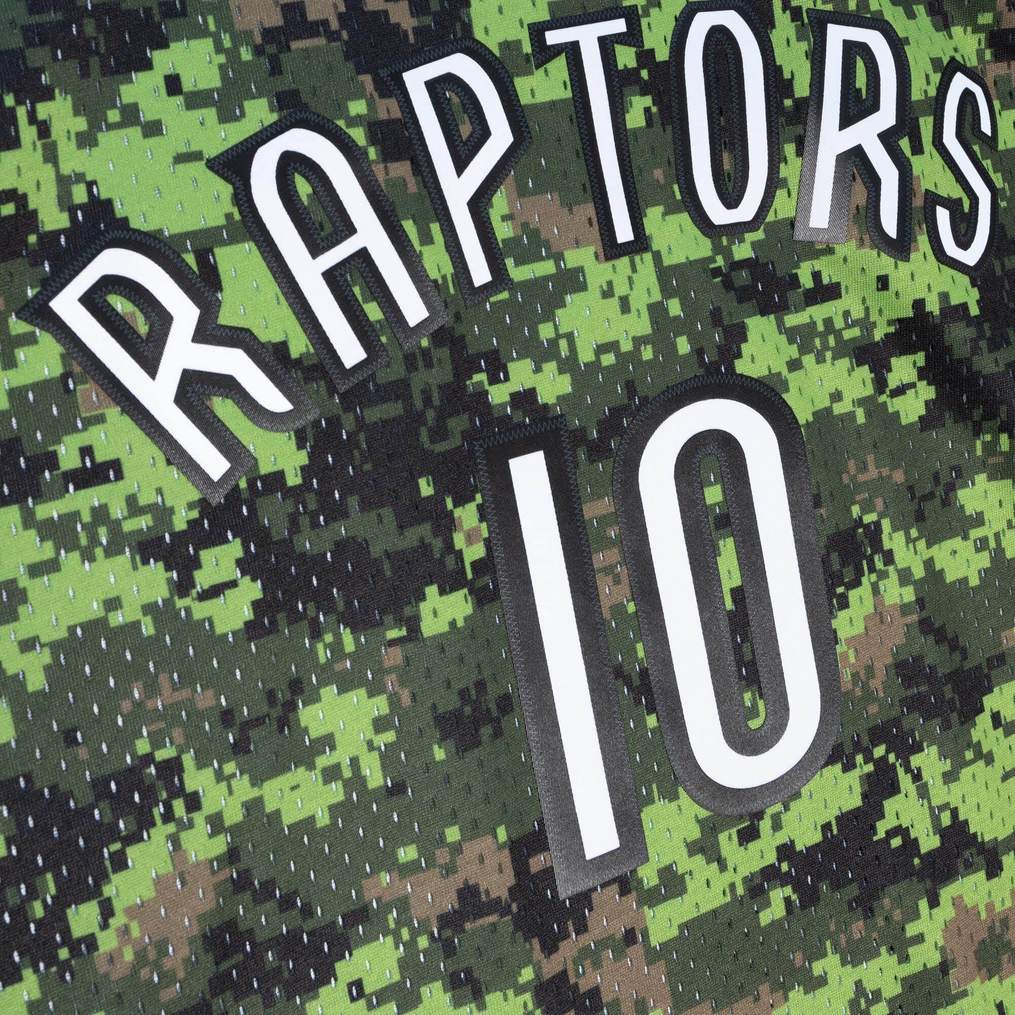 Mitchell & Ness DeMar DeRozan #10 Toronto Raptors 2011-12 - Maglia Swingman NBA Alternate CAMO