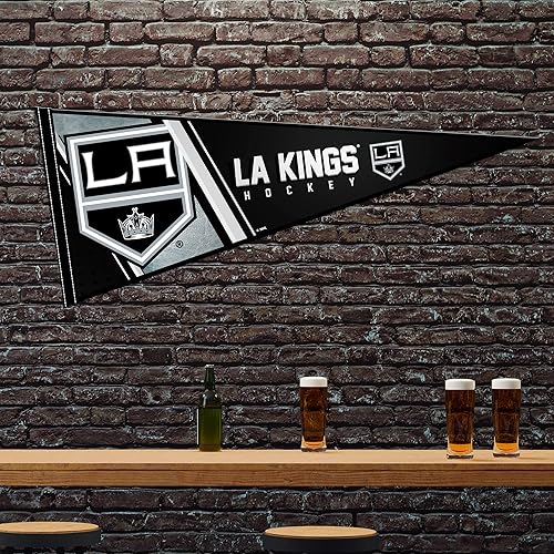 Miniatura 2 de Rico Industries NHL Hockey - Banderín de fieltro para decoración de pared, de 12 x 30 pulgadas, ideal para el hogar, dormitorio, decoración de cueva