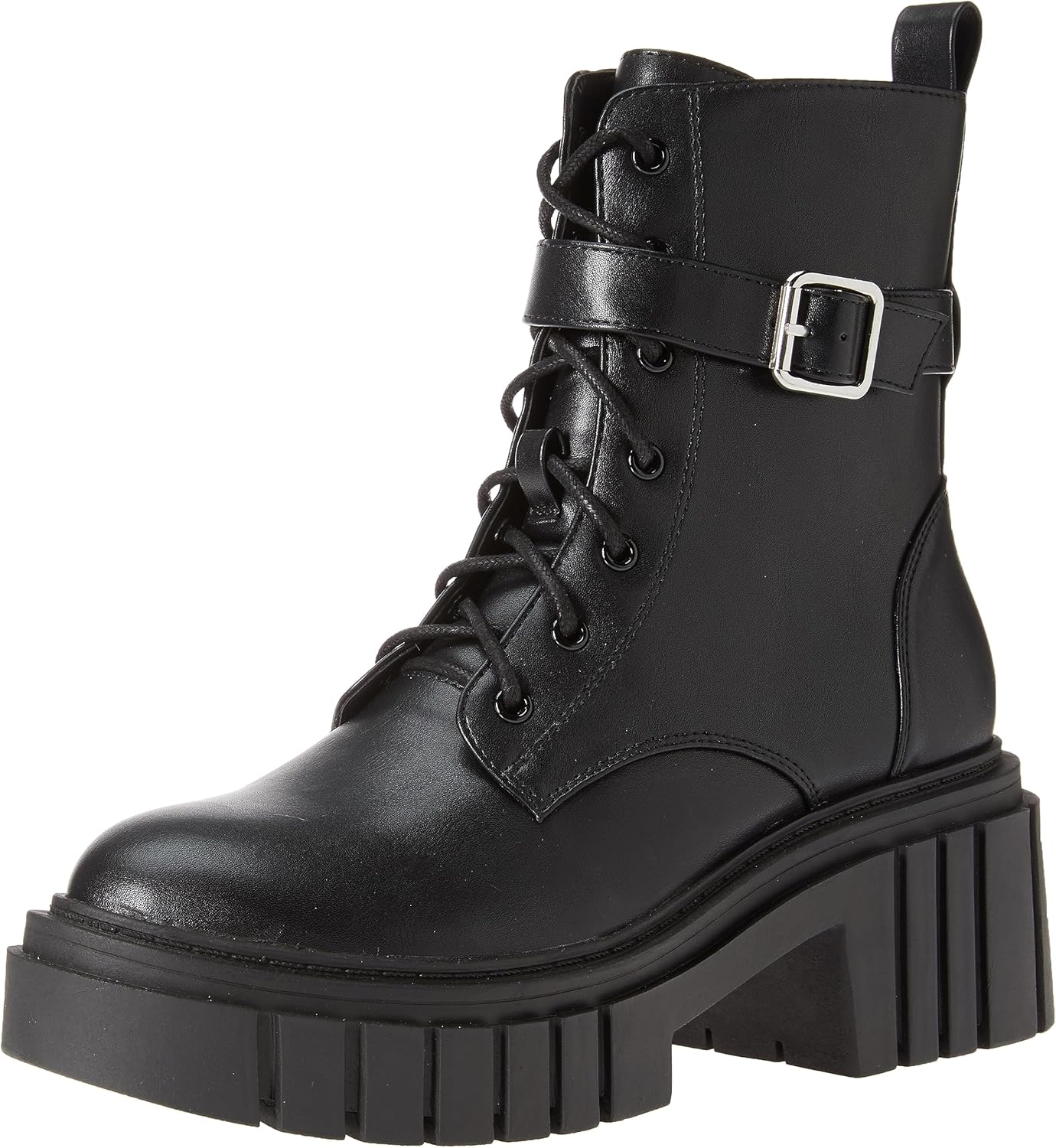 The Drop Women's Koi Lace Up Platform Combat Boots | Featured Image