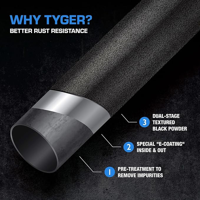 Estribos Tyger Auto Trax para Toyota Tundra 2007-2021 CrewMax Negro Texturizado miniatura 7