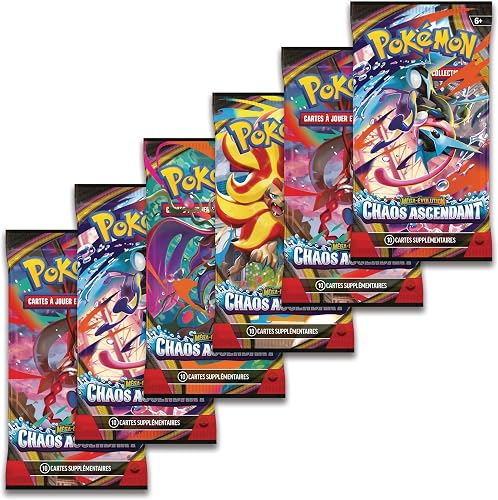 Pokémon : Mega Evolution Booster Pack - Ascending Chaos (6 Boosters) - 2