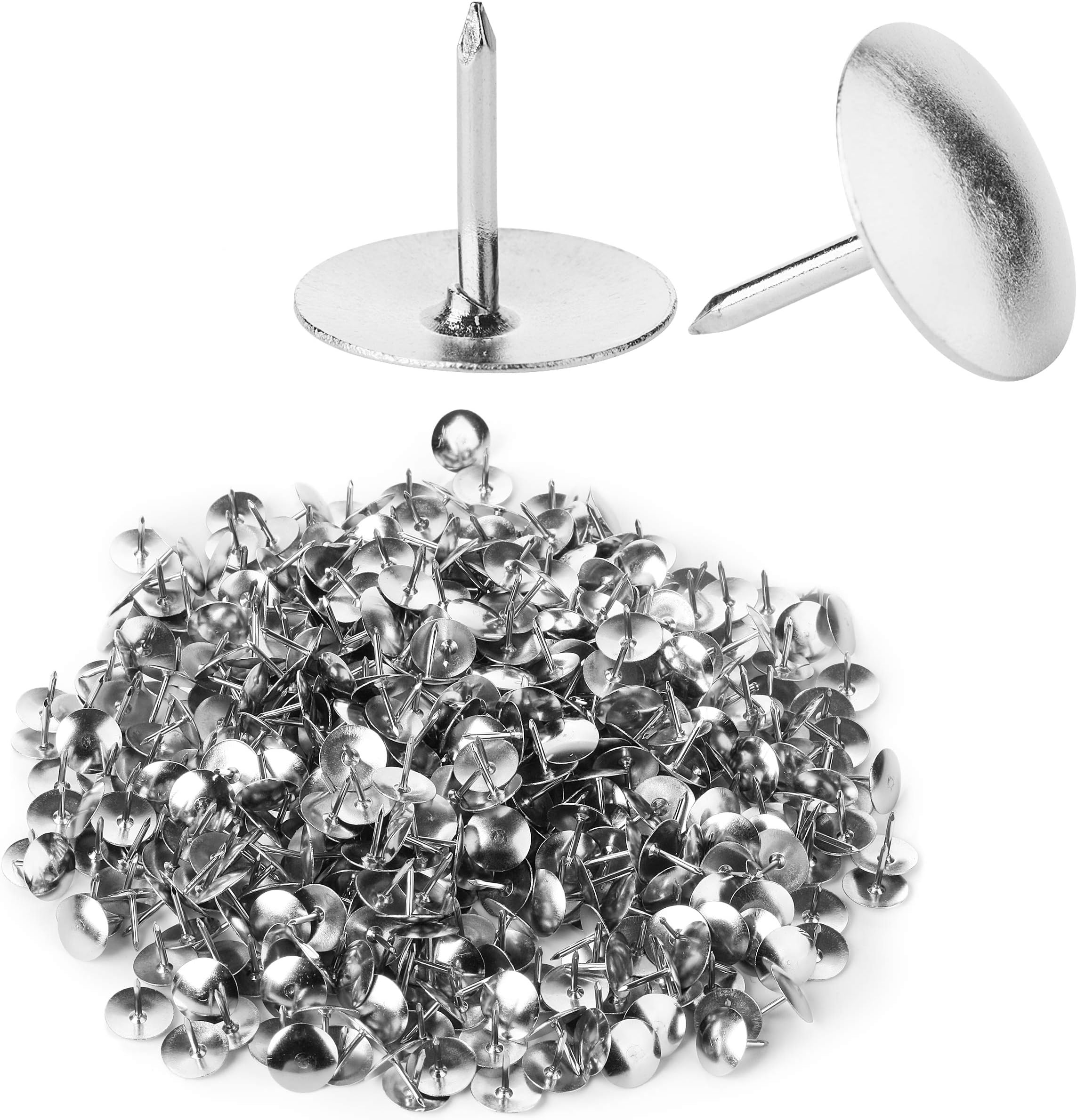 Mr. Pen- Thumb Tacks, Push Pins, 500 Pack, Thumbtack, Wall Tacks, Flat Push Pins, Thumbtacks Flat, Push Pins for Cork Board, Tacks, Push Pin, Push Pins for Wall, Tacks and Push Pins, Board Pins, TACS