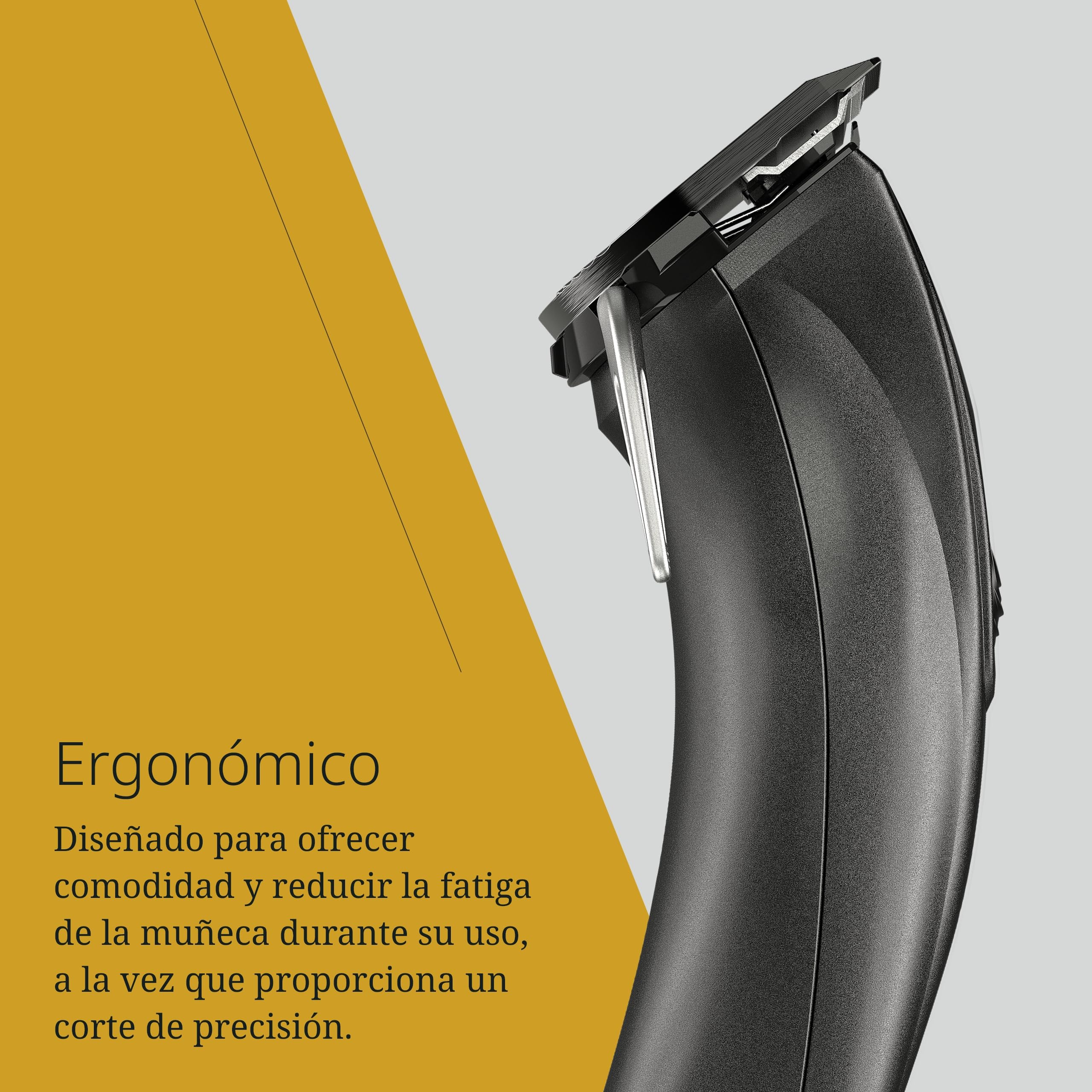 Wahl Genio, Cortapelos Profesional Inalámbrico, hasta 120 Minutos | Cortapelos Inalámbrico, Cuchilla de Diamante con Palanca Taper 0,8 a 1,8 mm, Revestimiento Carbono, hasta 120 Minutos, LED