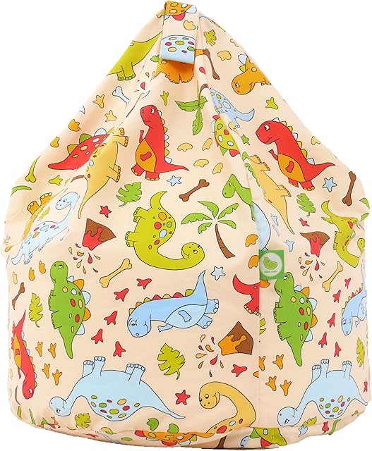 Cotton Dinosaur Bean Bag Child Size