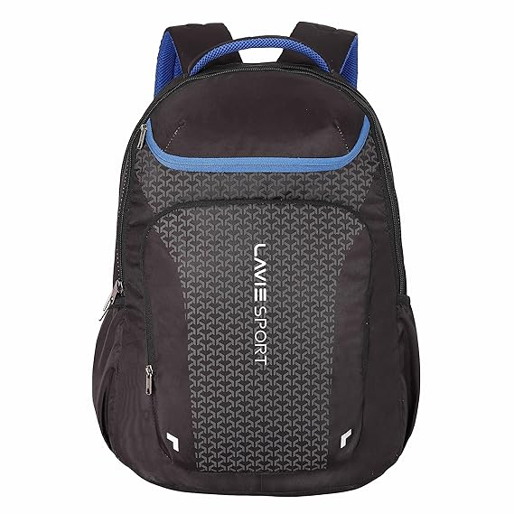 Lavie Sport Spacious Laptop Backpack | College Bags For Boys | Padded Laptop Compartment