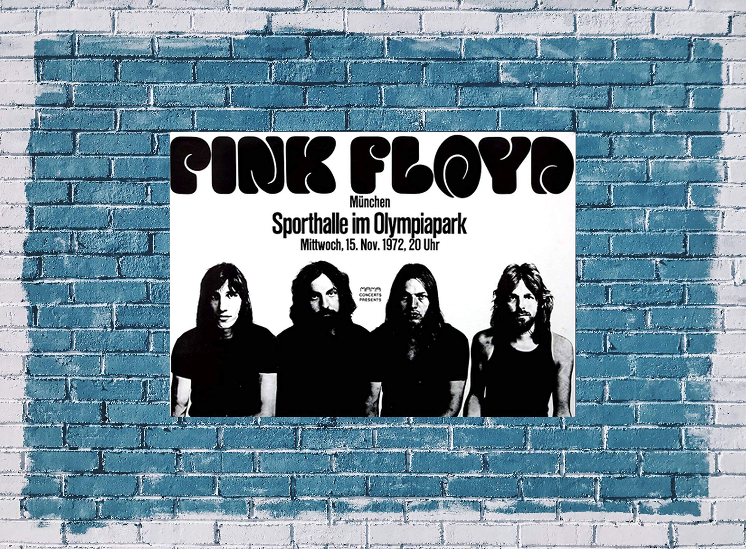 Pink Floyd - Germany, München 1972 » Konzertplakat/Premium Poster | Live Konzert Veranstaltung | DIN A1 «