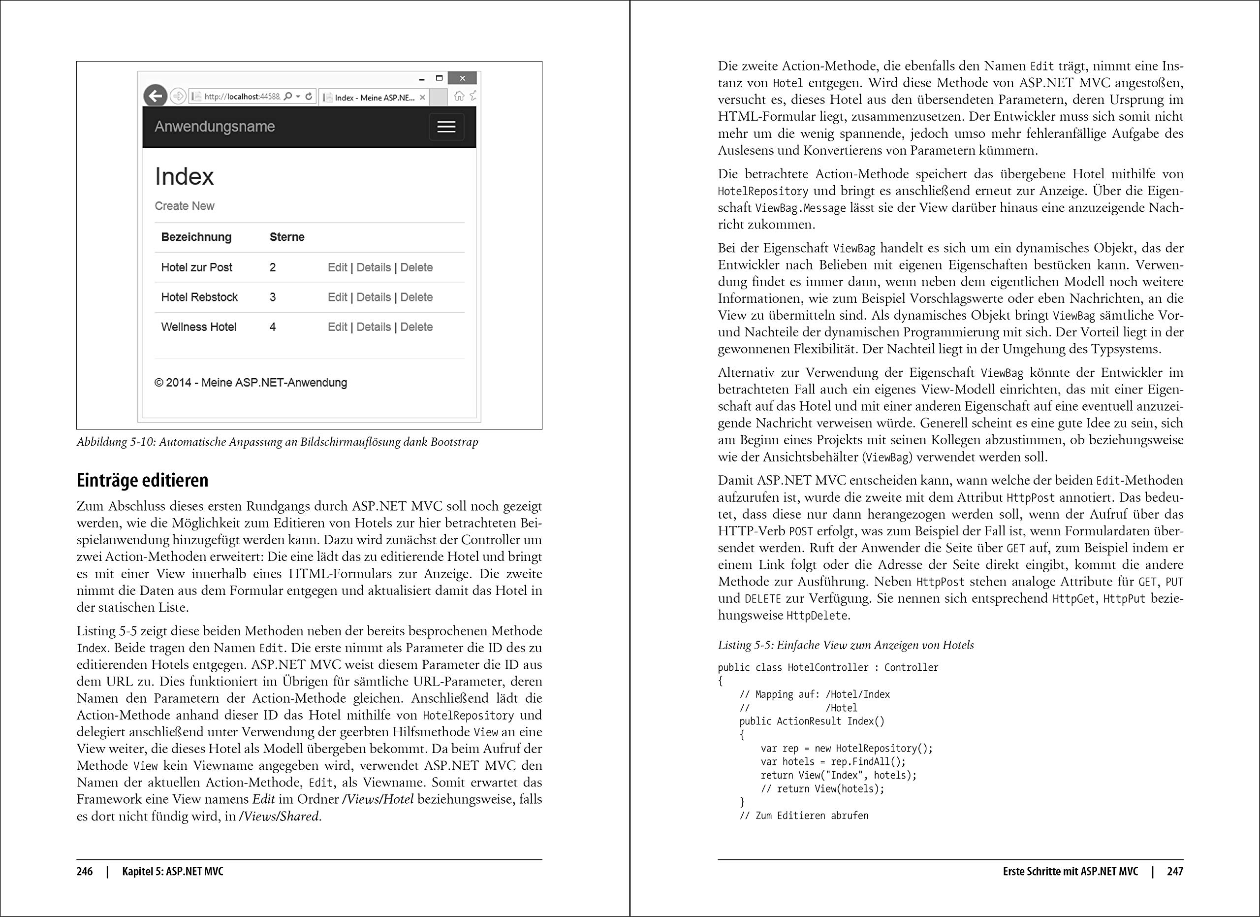 Moderne Webanwendungen für .NET-Entwickler: Server-Anwendungen, Web APIs, SPAs & HTML-Cross-Platform-Anwendungen mit ASP.NET, ASP.NET Core, ... Steyer und Sebastian Kleinschmager (Animals)