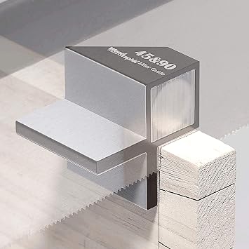 Dovetail Saw Guide 1:8 Angle for Hard Wood CNC Machined Magnetic Layout Tool for Accurate Joinery, Marking Lines, and Hand-Cut Woodworking Projects