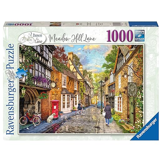 Ravensburger - Puzzle Medow Hill Lane, 1000 Pezzi, Idea regalo, per Lei o Lui, Puzzle Adulti