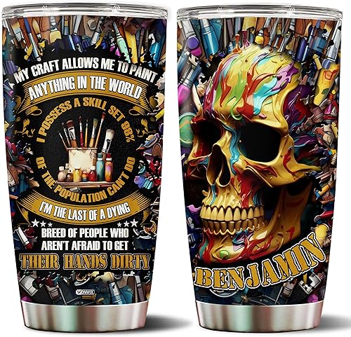 Miniatura 8 de Regalos personalizados para hombres, taza de café aislada de acero inoxidable de 20 onzas, taza de viaje, regalo de agradecimiento para médicos,