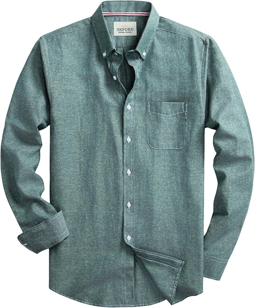 Slim-Fit Lightweight Oxford Shirt
