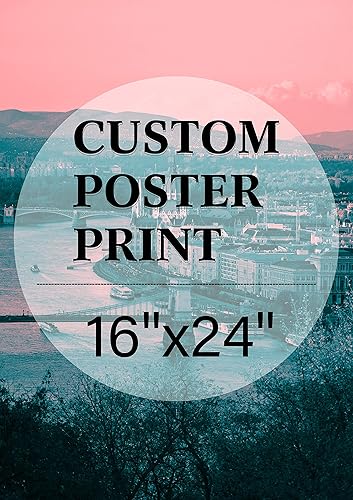 jenesaisquoi Sube tu imagen fotográfica personalizada con foto a póster impreso decoración del hogar impresiones artísticas de pared 16 x 24 pulgadas
