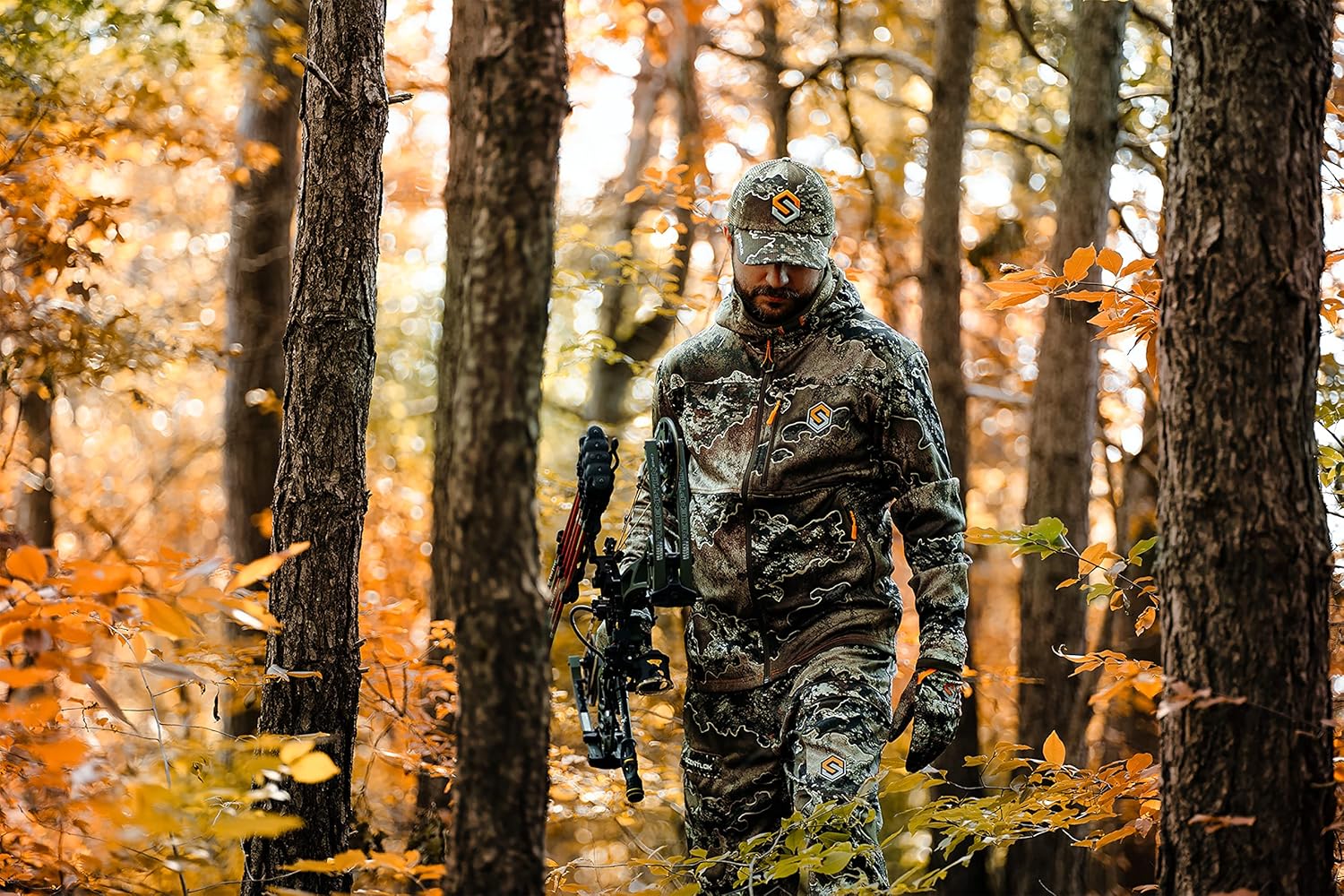 ScentLok Savanna Lightweight Camo Shooter Gloves for Hunting and Outdoor Use (Realtree Excape, X-Small)
