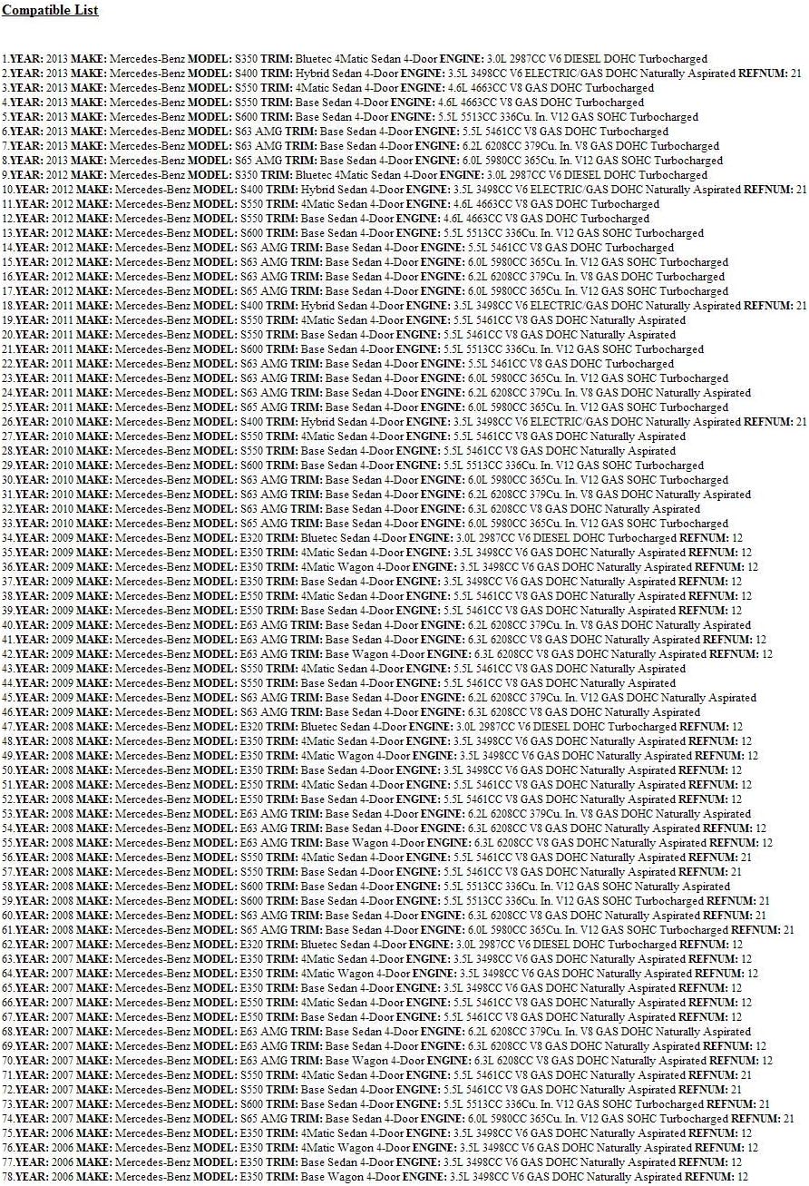 Mercedes-Benz 211 820 27 42, Sunroof Motor
