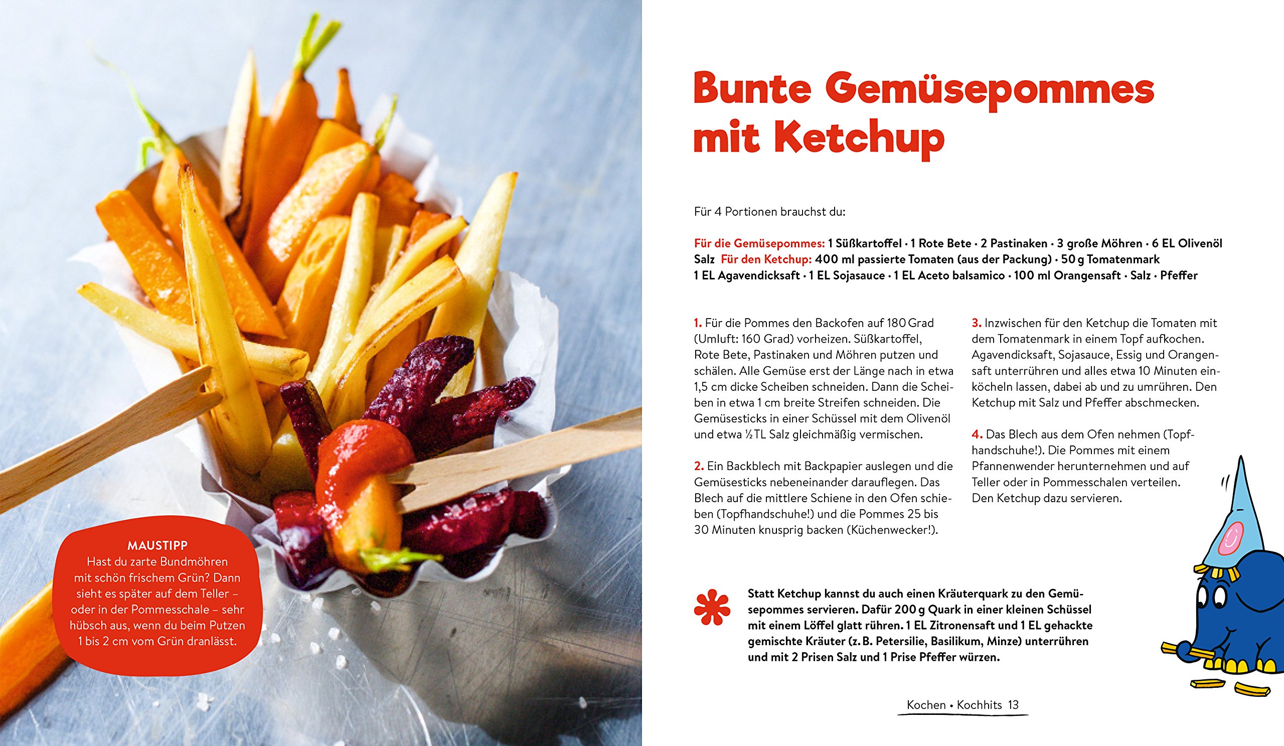 ZS Verlag GmbH Kochen und backen mit der Maus: Rezepte, Tipps und Tricks für kleine und große Maus-Fans