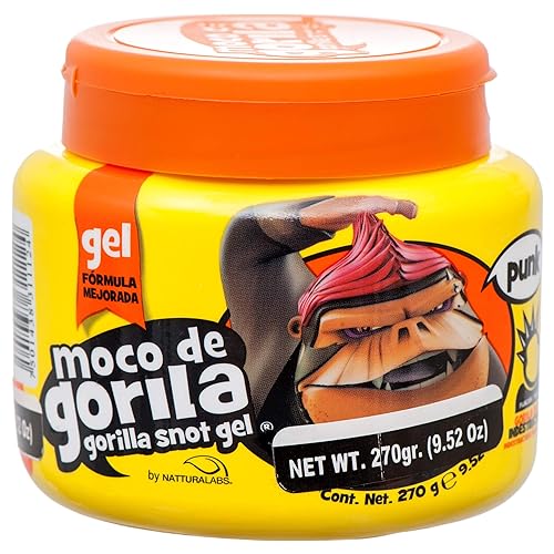 Miniatura 1 de Moco de Gorila Gorilla Snot Gel para el cabello, Punk 9.52 oz (270 g), 1 paquete