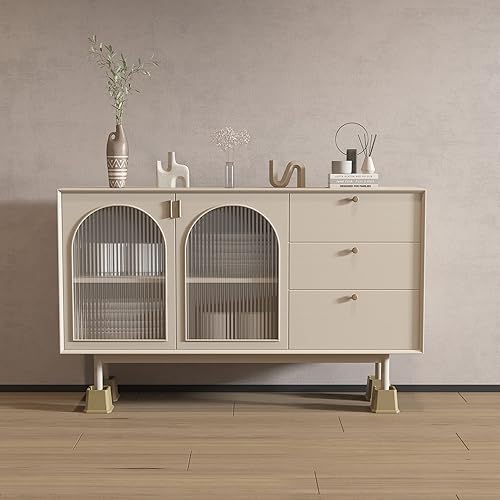 Miniatura 5 de Whynonap Juego de 9 elevadores de cama de 3 pulgadas, elevadores de cama resistentes para marco de cama, paquete de 9 elevadores de hasta 3000