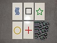 Vista 2 de 2PK E01C Low Cost Zener Style Tarjetas de prueba ESP sin marcar - no marcadas - no es un truco de magia