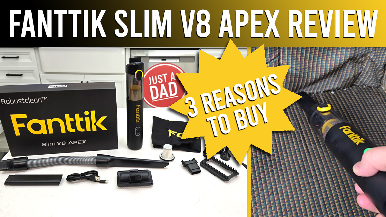 Watch Fanttik Slim V8 Apex Cordless Car Vacuum REVIEW on Amazon Live