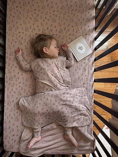 Miniatura 2 de GUNAMUNA günamüna - Manta unisex para bebé, saco de dormir de rayón de bambú, saco de dormir con cremallera para pañales, 1.0 TOG