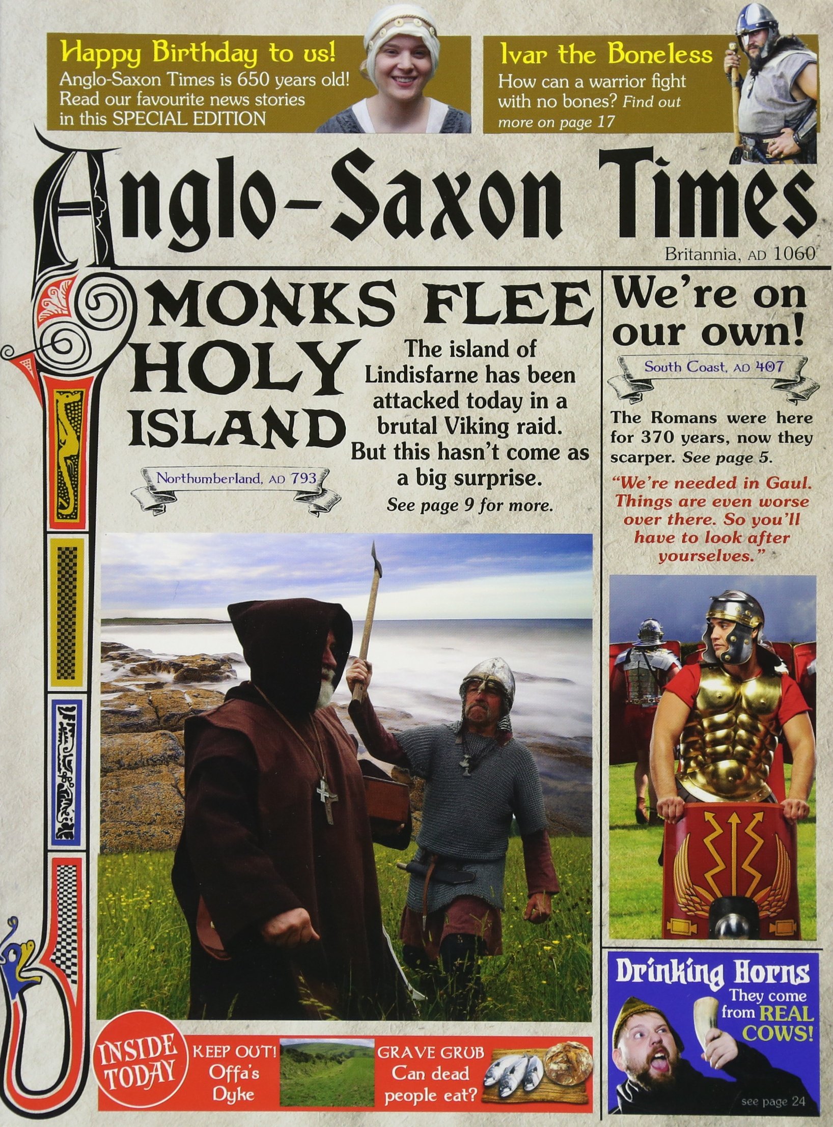 Newspapers from History: The Anglo-Saxon Times