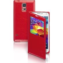 XtremeMac SGS-WB 5-23 Window Flip Case Cover for Samsung Galaxy S5-Blue