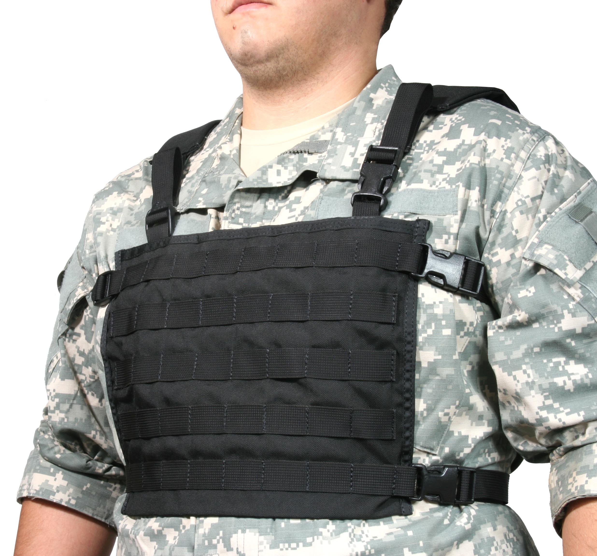 The Outdoor Connection Max-Ops MOLLE Chest Rig, Black