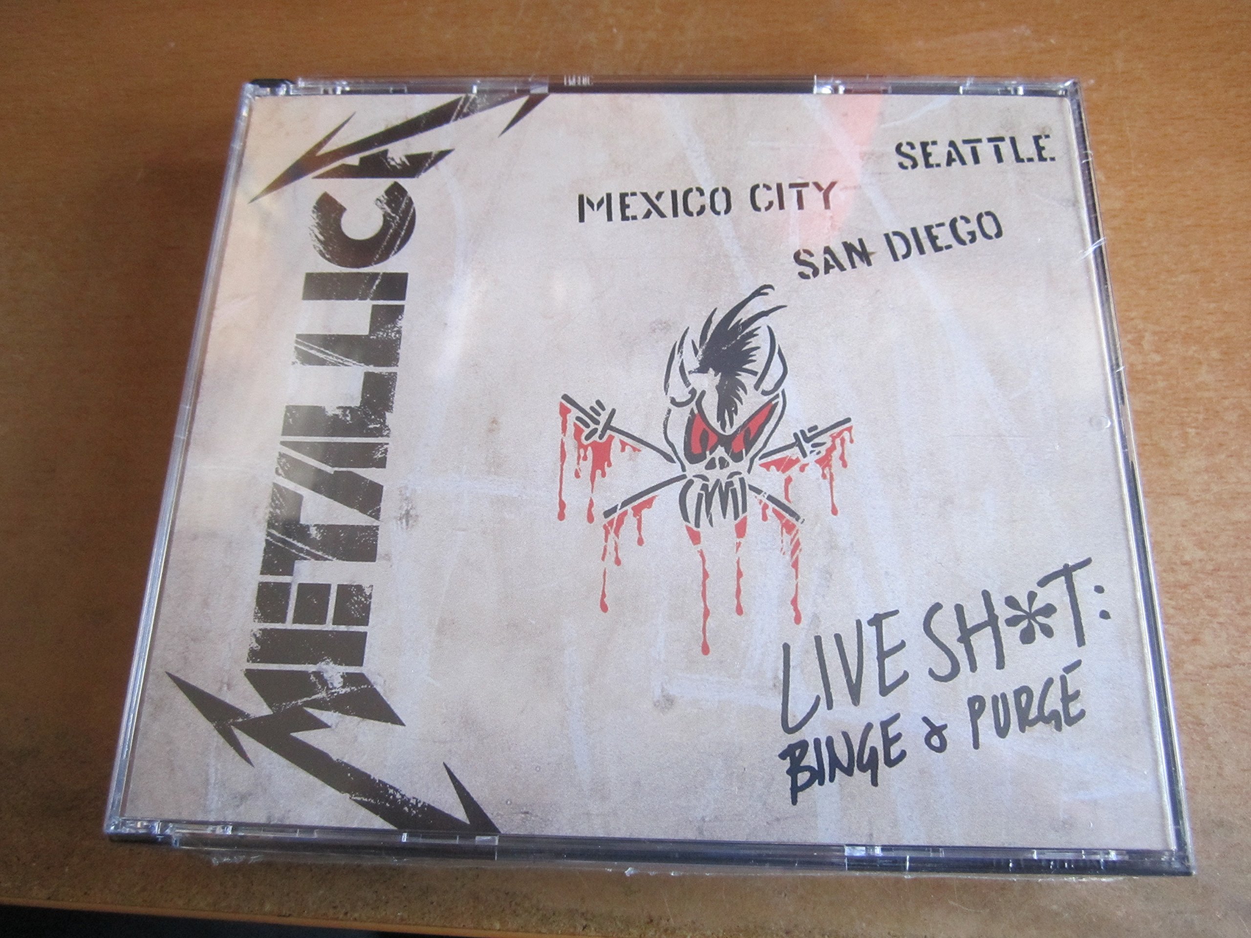 Amazon.com: Metallica Live Shit: Binge & Purge Mexico City, San