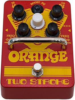 ORANGE TWO STROKE ギターエフェクター Amazon.com: Orange Two Stroke Active Dual-Parametric EQ/Boost
