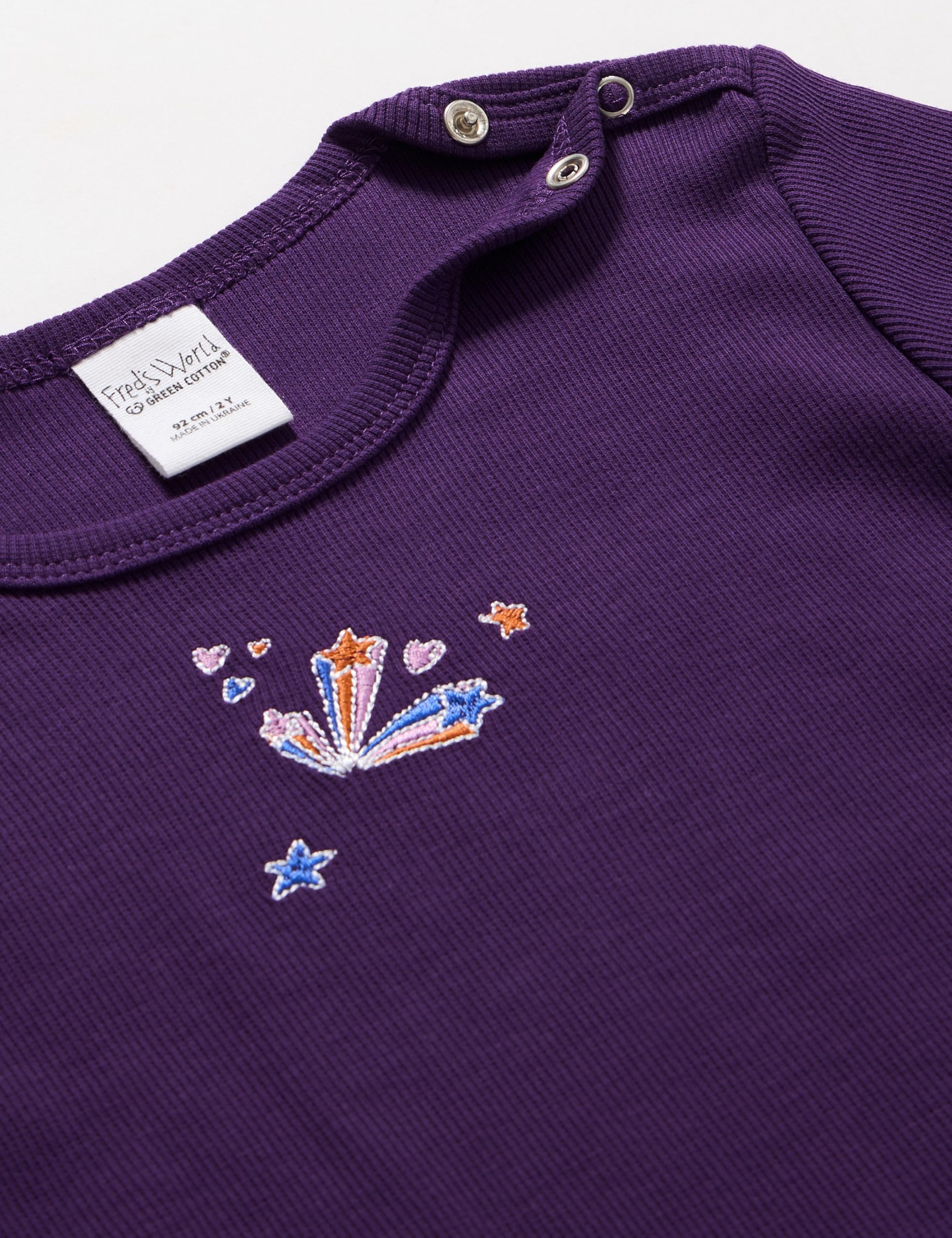 Fred's World by Green Cotton Baby - Mädchen Tangle Rib L/S T Baby Blouse