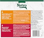 NUTRO Adult Wet Dog Food Cuts in Gravy, 6 Simmered Beef & Potato Stew, 6 Tender Chicken, Sweet Potato & Pea Stew, 12x100g Trays